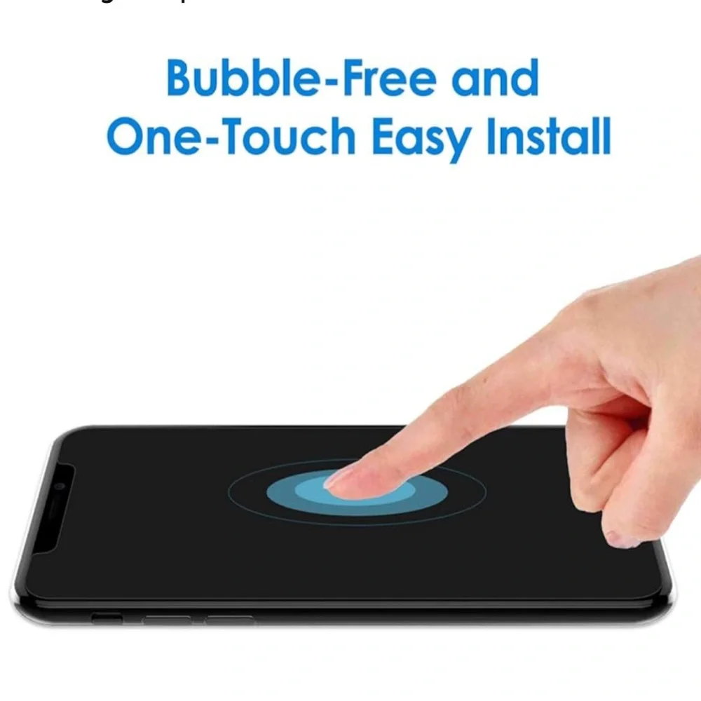NIB JETech Tempered Glass Screen Protector for iPhone 11/XR, 2-pack